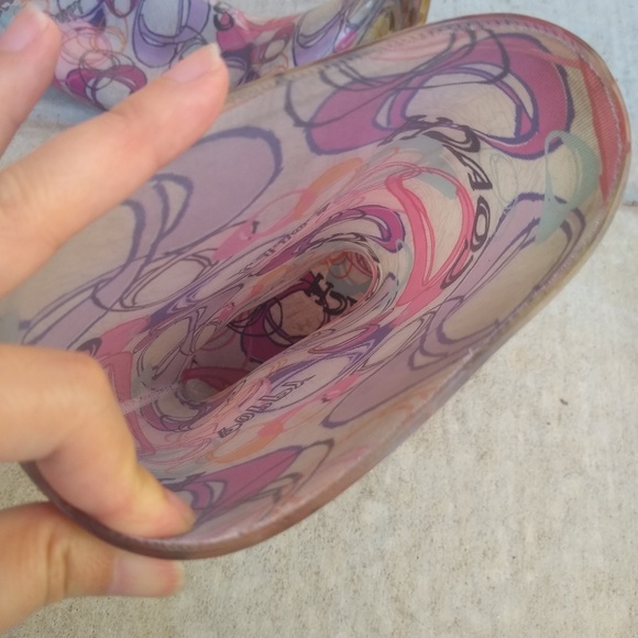 Coach | jelly poppy colorful rainboots - Picture 6 of 7